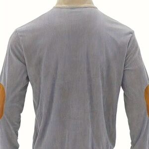 NEW! Men’s corduroy and suede long sleeve shirt 👕!